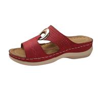 Générique Sandale De Cale De Plate Forme Féminine Sandales Orthopédiques Pour Femme Hallux Valgus Yoga Mat Elégantes Léger Slip on Plage Flip Flops Avec Comfortable Arch Support