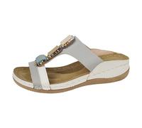 Générique Sandale Femme Ete Chaussures Chic Pantoufle Extérieures Intérieures Taille 36-41 Eu Basket 41 Sabot De Charpente Sandales Confort À Double Boucle Claquette Été (Grey,39)