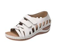 Générique Sandale Orthopedique Chaussure Femme Ete Confortable Imperméable Semelle Compensée Sandales à Paillettes Déjeuner D’Affaires en Terrasse Nuit Blanche À Paris