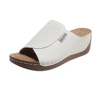 Générique Sandale Plage Femme Pantoufle Femme Été Pantoufles Ete Sandales Compensées Orthopédique Sabot D'été Anatomiques Confortables Été Chaussures De Plage Anti Dérapant Respirant Sandales