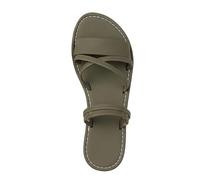 Générique Sandale Sandales plates tendance à bride entre les orteils,chaussures de plage à boucle,chaussures d'été décontractées