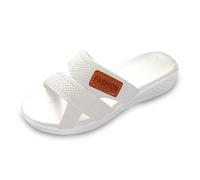 Générique Sandales À Plateforme Pour Femme Compensées Sandales De Plage Avec Soutien Open Toe Plateforme Anti-Dérapantes Sandales Plates Respirant Casual Léger Claquette De Marche