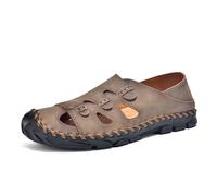 Générique Sandales bout ouvert été homme, Modèle respirant confortable pour marche, Chaussures décontractées légères pour voyages, Pour plage, promenades et sorties estivales