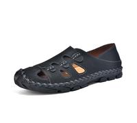 Générique Sandales bout ouvert été homme, Modèle respirant confortable pour marche, Chaussures décontractées légères pour voyages, Pour plage, promenades et sorties estivales