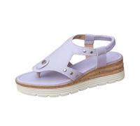 Générique Sandales Compensées Femme Cuir Sandale Plateforme Épaisse Grande Taille Bout Ouvert Entre-Doigt Bride Arrière Élastique Détails Métalliques Semelle Compensée Chaussures Été Plage Extérieur