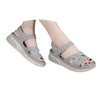 Générique Sandales Confortables Pour Femme Chaussure Ete Pantoufle Extérieures Intérieures Taille 36-41 Eu Basket Marche Sabot Bloc Été Orthopédique Claquette Piscine (Grey,40.5)