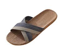 Générique Sandales Cuir Homme Chausson Femmes Ete Souple Chaussures Pantoufles Sandal Randonnée Plage Men's Summer Casual Outwear Sandals Slippers Chaussure Femme