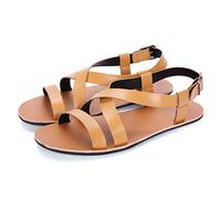 Générique Sandales De Marche Pour Homme Style Tendance Wild Rome, Chaussures Plates Décontractées À Boucle Réglable, Sandales D’Été Sauvage Pour Les Promenades Et La Plage