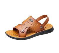 Générique Sandales de plage d'été en microfibre souple, Chaussures de conduite décontractées et respirantes, Tongs légères avec semelle antidérapante, Pour plage, voiture et sorties estivales