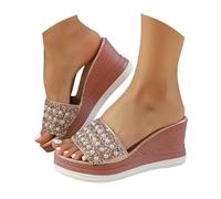 Générique Sandales De Plate Forme Pour Les Femmes Sandale Femme Quartiers Femmes Ouverts Ouverts Espadrilles Sandales De Plate Forme Habillée Boucle Sangle