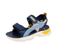 Générique Sandales de sport et chaussures de plage à semelles souples en polyuréthane à bout ouvert pour garçons et filles (Blue, 30)