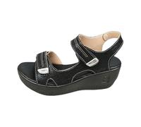 Générique Sandales De Trekking Pieds Avec Sangle Réglable Mule Compensee Femme Été Sandales Femme 2026 De Douche Chaussures Plates Été À Ouvert En Cristal Vêtements D'extérieur Décontractés Légers