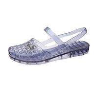 Générique Sandales en gelée mode pour femme, Respirantes confortables bride ajustable, Modèle léger pour journées très chaudes, Pour l’été et les sorties à la plage