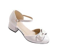 Générique Sandales Enfant Fille Grands enfants enfants filles bout fermé talon bas talon épais talons hauts princesse chaussures fête mariage chaussures quotidiennes