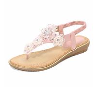 Générique Sandales Et Mules Pour Femme Flip Flops Tongs Vacances À Bout Ouvert Pantoufle Mode Chaussures Ete Femme Chausson Antidérapant Mules Claquettes Vintage Pas Cher