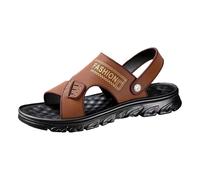Générique Sandales été décontractées semelle souple, Modèle léger pour homme extérieur, Chaussures de plage pour marche sportive, Pour jardin, promenades et activités en famille