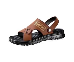 Générique Sandales été décontractées semelle souple, Modèle léger pour homme extérieur, Chaussures de plage pour marche sportive, Pour jardin, promenades et activités en famille