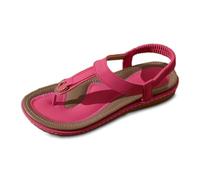 Générique Sandales Femme Chaussures Été Confort Hallux Valgus Sandale Orthopedique D'été Mule Chic Chaussure D Ete Confortable Argentées Nus Pieds D' Tatane Nu Plate Pied Large Sandalette Pour 44