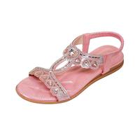 Générique Sandales Femme ÉTé Confortable Plate Chaussures Chic OrthopéDique Pantoufles DéContracté Plage Piscine Chaussures Marche, Sports et Loisirs
