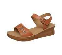 Générique Sandales Femme Été, Sandales Femme Été Confortable, Chaussures Décontractées Ouvertes Aux Orteils Élégantes Upper Style D'été Assorties Aux Jeans Pour Confort Et Mode