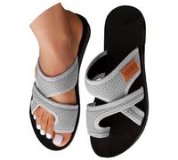 Générique Sandales Femme Orthopédique Été Chaussures Bout Ouvert Confortable De Plage Leger Respirantes Antidérapant Chaussure Boho Décontractées Platform 2025 Nu-Pieds Sport Comfy Rétro Ete Sandale