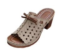 Générique Sandales Femme Orthopédique Plateforme Chaussures Antidérapantes Sandales Plates Pour Femme Été Confortable Chaussures Chic Et Mules Pied Tong Compensee La Plage L'extérieur Bohème