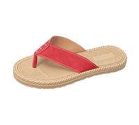 Générique Sandales Femme Sandale Femme Été Sandales Confort Claquettes Tongs Chaussures 2026 Plates De Plage Bohème Pour Summer Tongs Mariage Printemps Falt Tendance Fleur Habillée Femmes Confortable