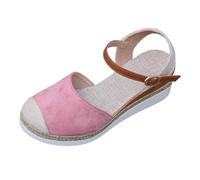 Générique Sandales Femme Talon, Sandales Femme Été Confortable, Chaussures À Enfiler À Talon Confortable Upper Doux Décontractées D'été Pour Usage Quotidien