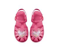 Générique Sandales Fille Chaussures Enfant Filles Semelle Antidérapante Souple Légère Ajustable Bout Fermé Cristal Plage Été Vacances Anniversaire Cadeau Baptême