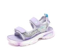Générique Sandales Fille Lavables À Design Fixe, Semelle Confortable Et Structure Résistante, Soulier Extérieur parfait pour les parcs et les voyages d’été