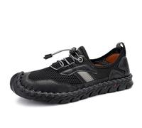Générique Sandales grandes tailles pour homme en version perforée, Chaussures de sport confortables à séchage rapide, Tongs décontractées avec semelle souple, Pour plage, jardin et randonnées légères