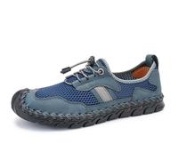 Générique Sandales grandes tailles pour homme en version perforée, Chaussures de sport confortables à séchage rapide, Tongs décontractées avec semelle souple, Pour plage, jardin et randonnées légères