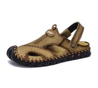 Générique Sandales Homme Casual Sandale Trekking Robuste Bout Fermé Chaussons Légers Antidérapants, Pour La Pêche, La Plage Et Les Excursions Estivales Sur La Côte Maritime