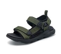 Générique Sandales pour garçons adaptées à un usage quotidien et aux activités de plein air design fixe et pour enfants de 9 à 17 ans parfaites pour l'été (Army Green, 31.5 Little Child)