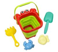 Générique Sandspielzeug Bauspiele-Kit Mit Faltbarem Eimer