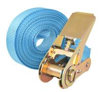 Générique Sangle d’arrimage à cliquet 10 pcs 0,8 Tonne 4 m x 25 mm Bleu,Quincaillerie, Accessoires de quincaillerie, Cha?nes, Cables & Cordes, Sangles, Bleu (Poids 2.3KG)