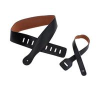 Générique Sangle d ' instrument en PU robuste pour guitares, basses, ukulélés répartition du poids renforcée sangle de basse universelle pour ukulélé guitare ergonomique en cuir