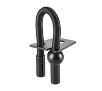 Générique Sangle de Canne à pêche avec Bouton à dégagement Rapide, Pince élastique sécurisée pour la Fixation de Canne, Pinces de pêche réglables