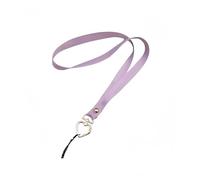 Générique Sangle de Cou réglable en métal for téléphone Portable en Forme de cœur - Cordon Universel for téléphone Portable, Anti-Perte(Purple)
