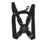 Générique Sangle de Remplacement pour Saxophone en Oxford Noir, Bandoulière Ajustable Rembourrage et Fonction Anti-pression, Compatible Saxophone Alto et Ténor, pour Performances en Scène