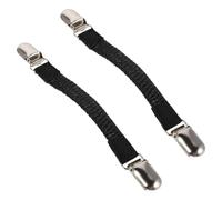 Générique Sangle de Talon et Bande Élastique en Pu Noir avec Boucle Métallique pour Maintien Sécurisé et Stabilité Améliorée pour Mules et Sandales