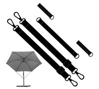 Générique Sangle Fixation Pour Parasol Déporté Set De Protection Contre L-e Vent Pour Parasol, Parasol Ultra-légère Réglable, Accessoires De Camping En Plein Air Pour La Randonnée