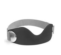 Générique Sangle rotulienne de poids en silicone pour le cyclisme, Black
