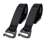 Générique Sangles à Boucle - 2 Pièces Accessoires d'Extension Résistants - Sanglles Tapis de Sol - pour Adultes Femmes Randonnée Voyage Camping Randonnée en Montagne Rangement Maison