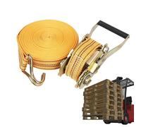 Générique Sangles à cliquet pour Voiture, Sangles d'arrimage pour Moto - Sangle à cliquet résistante à l'usure de 15 m, Sangles de Camion épaisses,Sangles de Chargement, tendeur de Corde