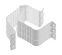 Générique Sangles De Gouttière 1 Set Clips De Gouttière Avec Vis Alliage D'Aluminium Design Fendu Deux Trous Pour Tuyau De Extérieur Villa