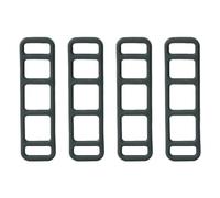 Générique Sangles De Vélo en Silicone - Sangle De Fixation en Silicone | Sangle De Vélo en Silicone | Bandages De Vélo | Bandages De Vélo Légers | Bandes en Silicone pour Vélo | Accessoires De Vélo