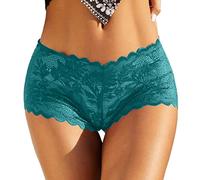 Générique sans Couture Lingerie Femme Lot Coton Shorty String Haute Taille Haute Sexy Culotte Boxer sans Complexe Tanga Chic