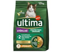 Générique sans Marque - Croquettes Chat Stérilisé, Protection Urinaire et Équilibre Nutritionnel, Sachet 1,5 kg - Lot de 3