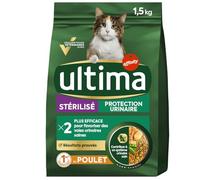 Générique sans Marque - Croquettes pour Chat Stérilisé, Protection Urinaire, Sachet de 1,5 kg - Lot De 3